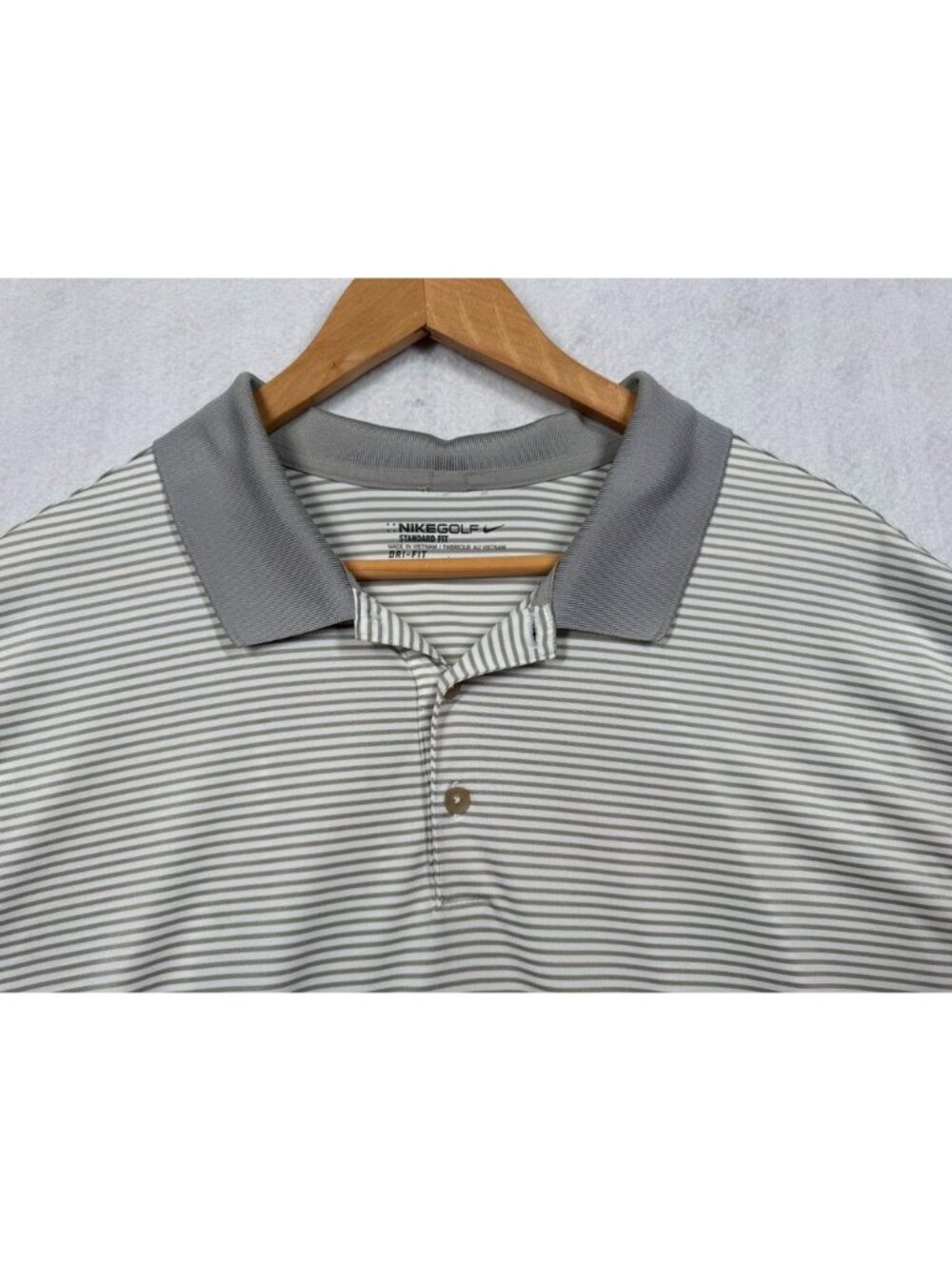 Nike Golf Men's Polo Shirt Lot of 2 Dri-Fit Victory Stripe Short Sleeve Size 3XL - Picture 12 of 16